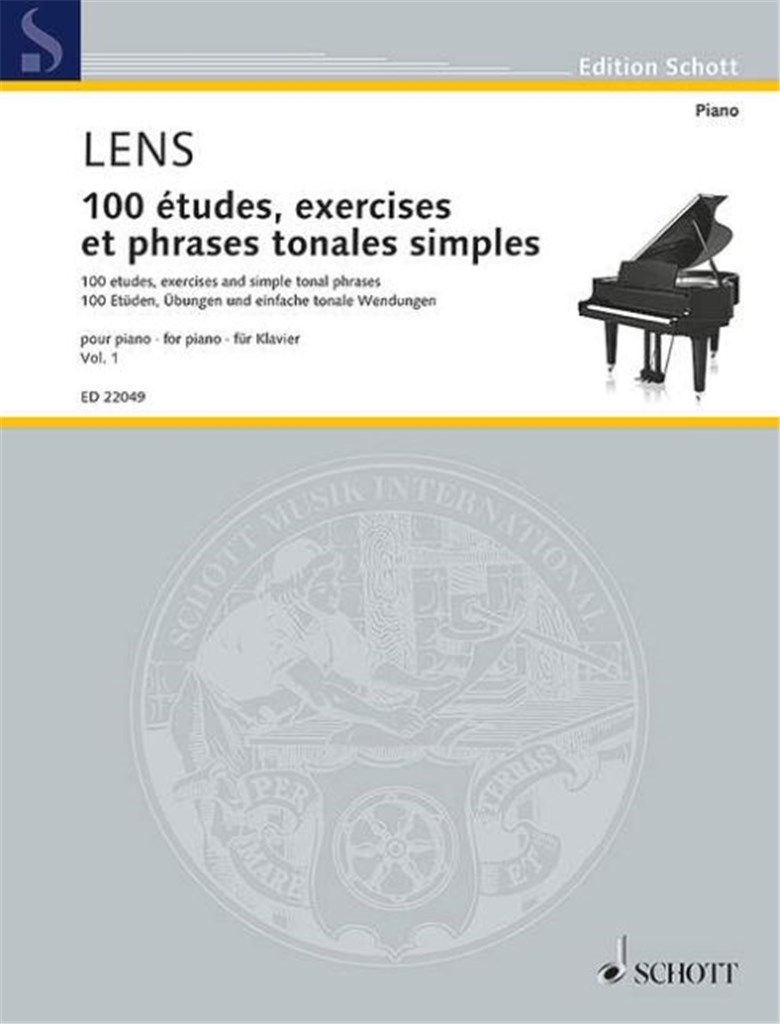 100 études, exercises et phrases tonales Vol. 1